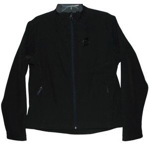 Fossa Peloton Women's Large Soft Shell Jacket black (3 zip pockets)